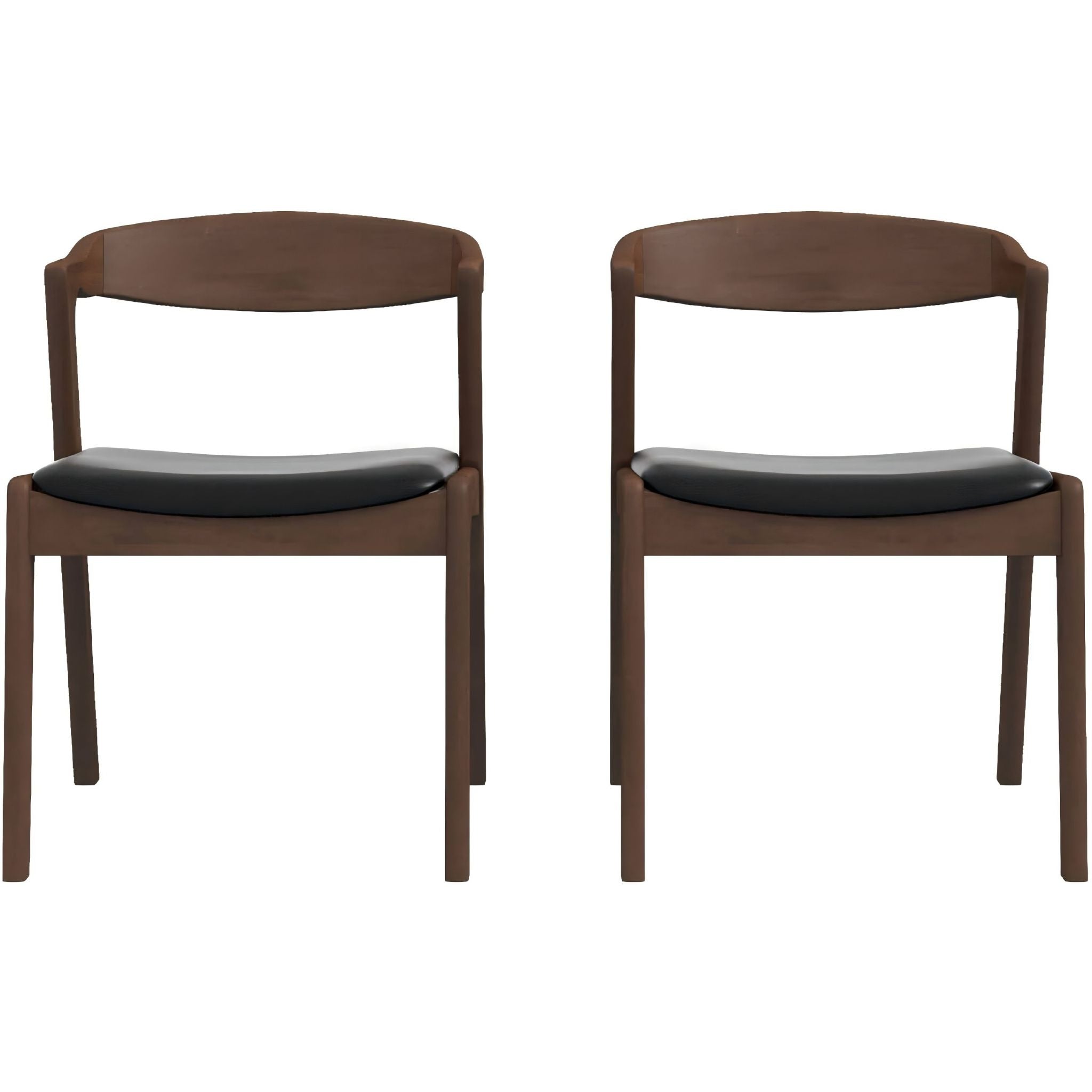 Dakota - Mid-Century Modern Velvet Dining Chair (Set of 2)