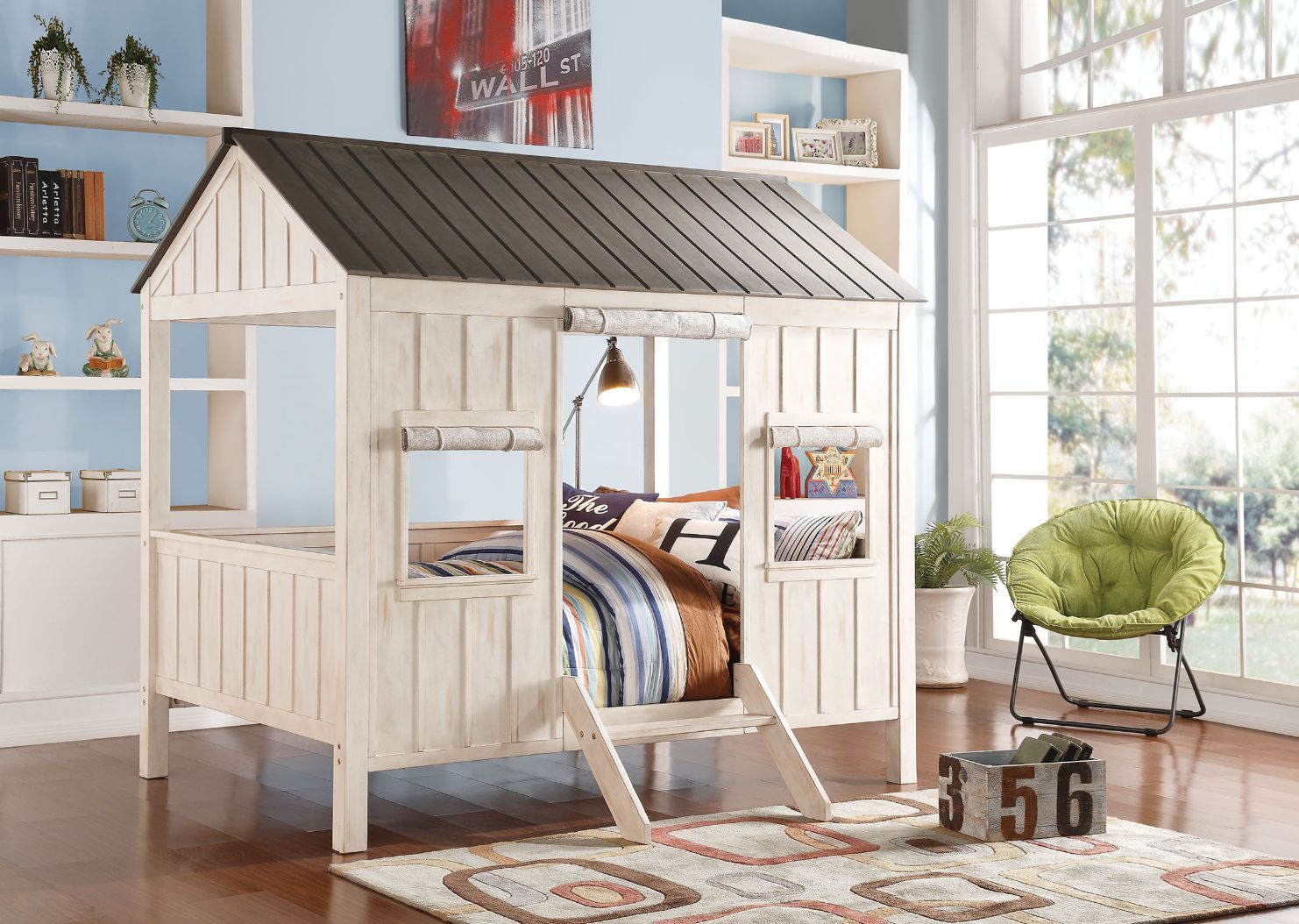 ACME Take bed-time with this incredible Spring Cottage bed. This is a dream come true for children everywhere, the bed is sure to transform any room into the ultimate dreamland. | Meri Furniture