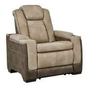 Signature Design by Ashley® Next-gen Durapella - Pwr Recliner/Adj Headrest | Meri Furniture