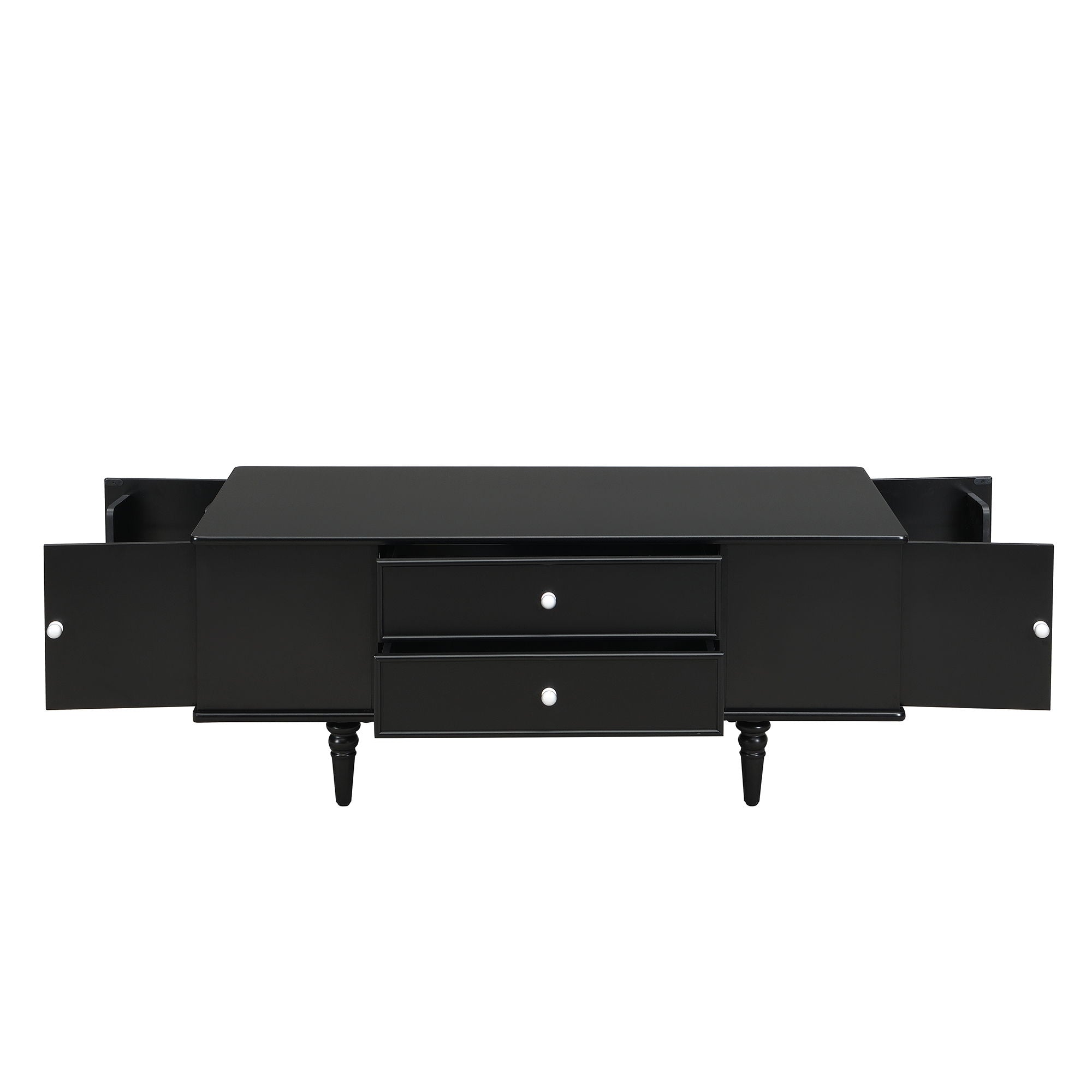 Modern Rectangle Coffee Table With Four Drawers