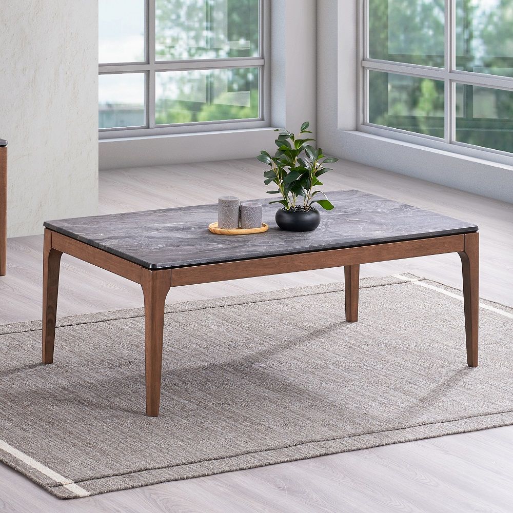ACME Bevis - Coffee Table - Walnut | Meri Furniture