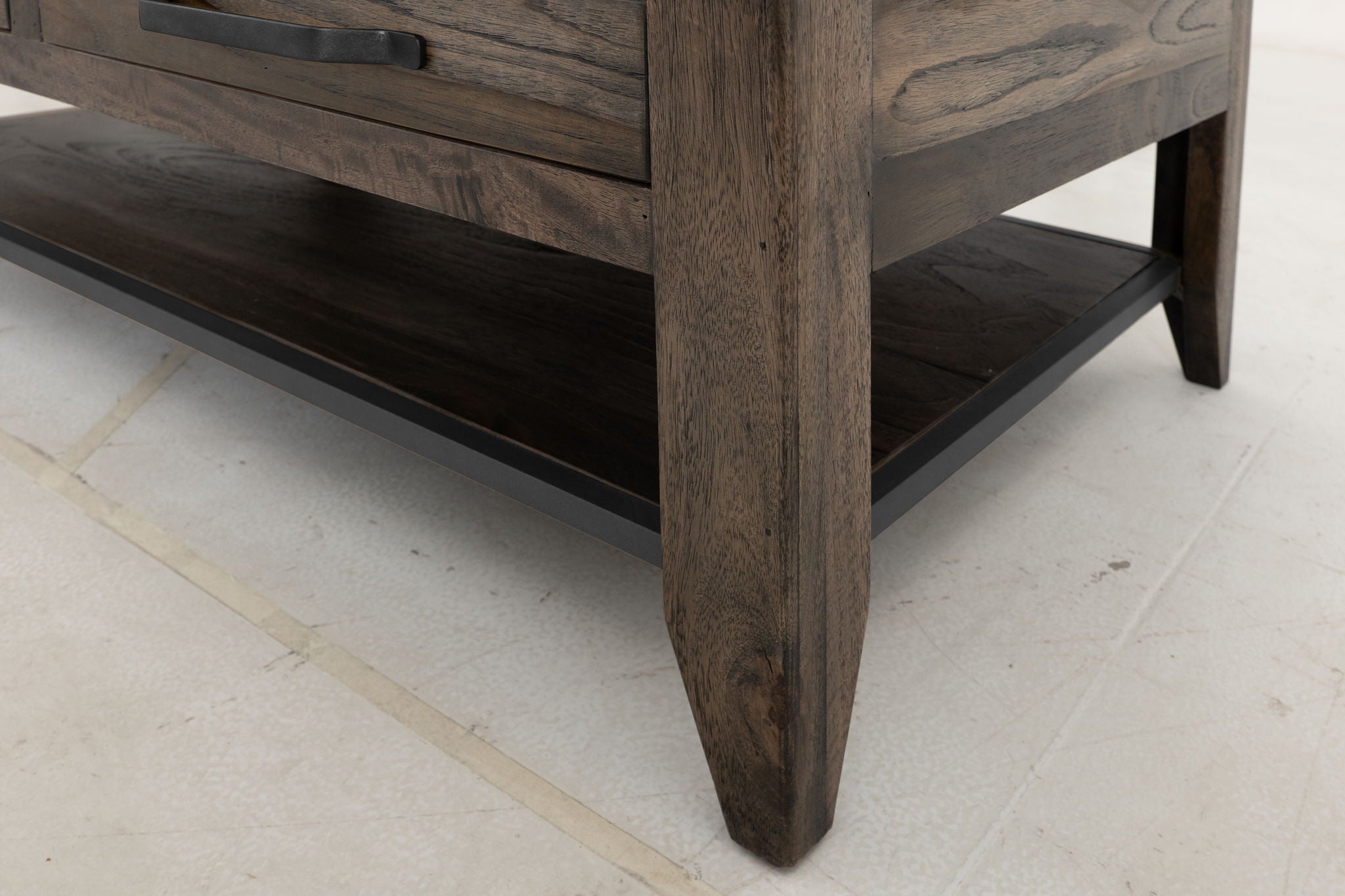 Teak - Cocktail Table - Oil Black