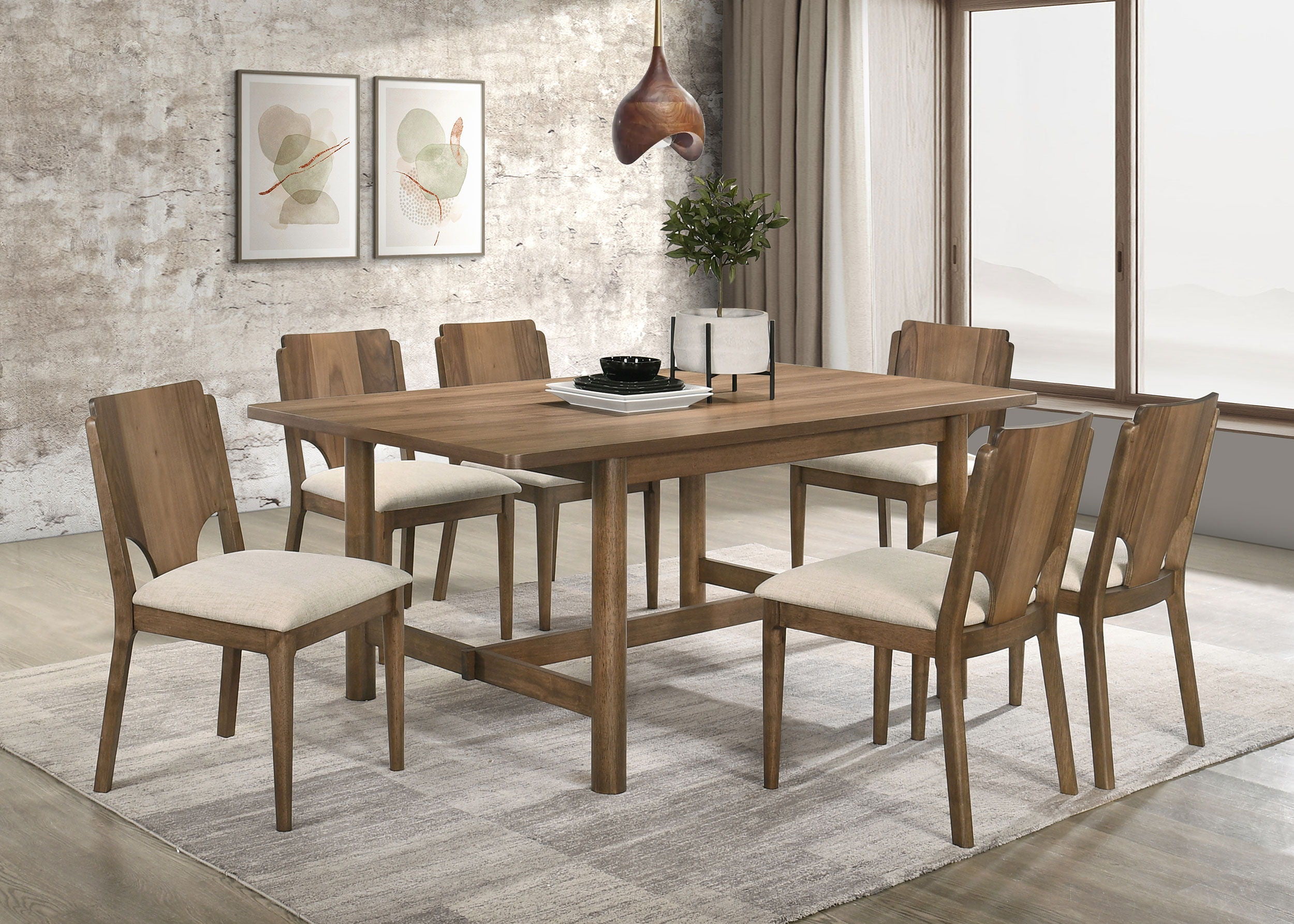 Coaster Fine Furniture Biltmore - Wood Dining Table Set | Meri Furniture