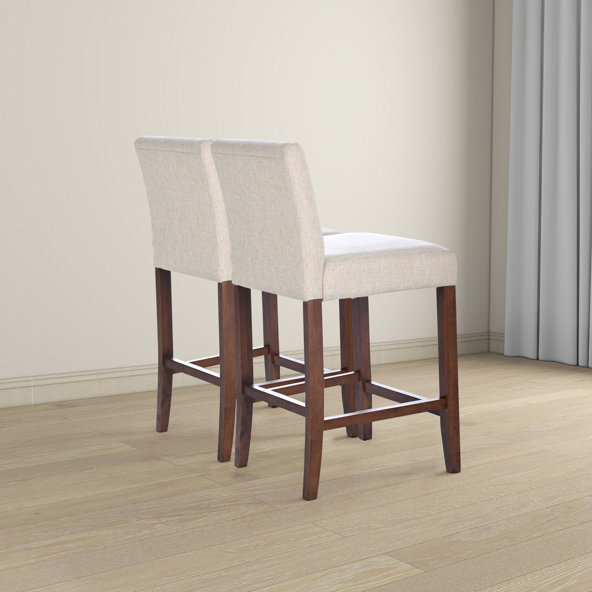 Dorian - Counter Chair (Set of 2) - Beige