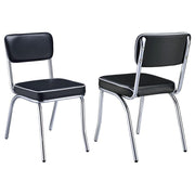 Coaster Fine Furniture Retro - Upholstered Dining Side Chair (Set of 2) | Meri Furniture