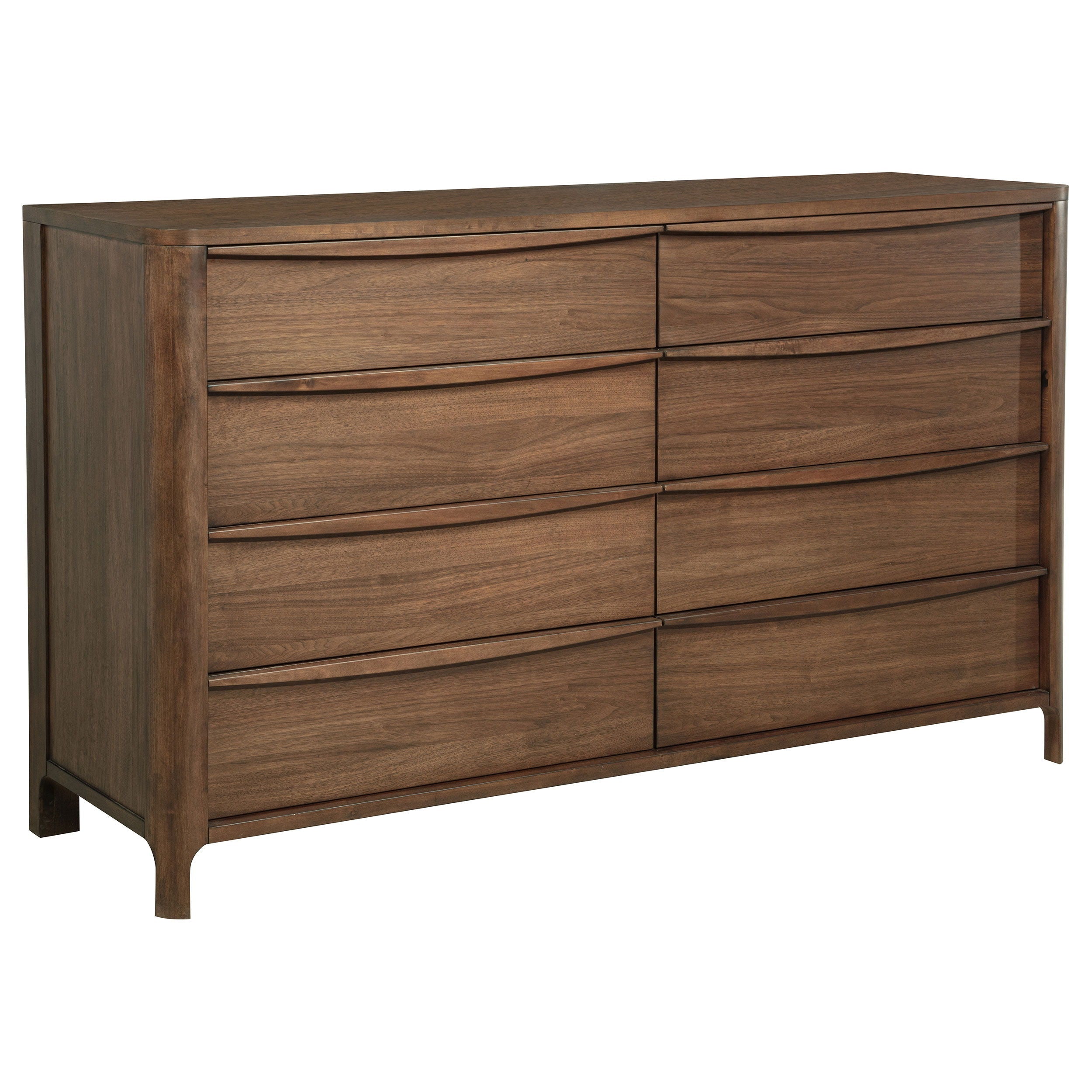 Coaster Fine Furniture Maderia - 8-Drawer Dresser Cabinet - Walnut | Meri Furniture