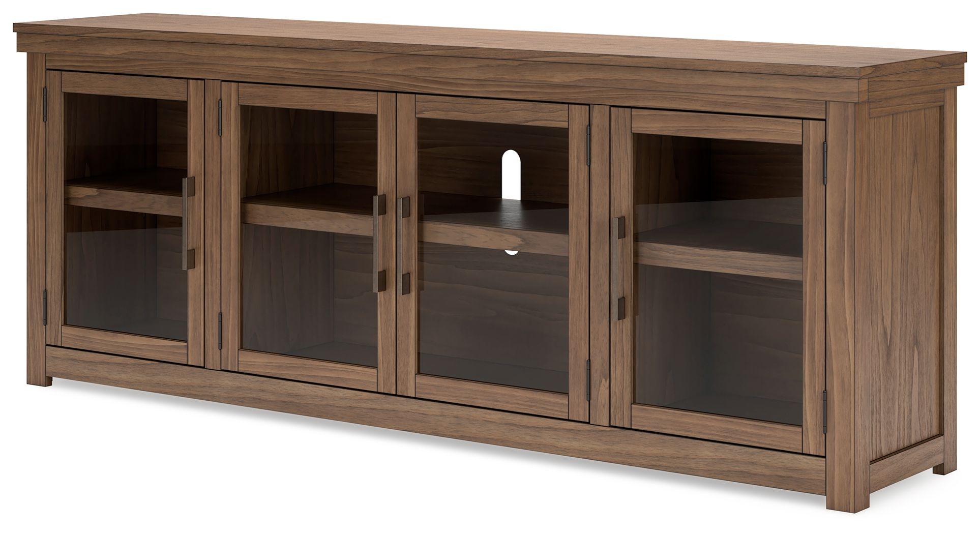 Signature Design by Ashley® Boardernest - Brown - Extra Large TV Stand | Meri Furniture