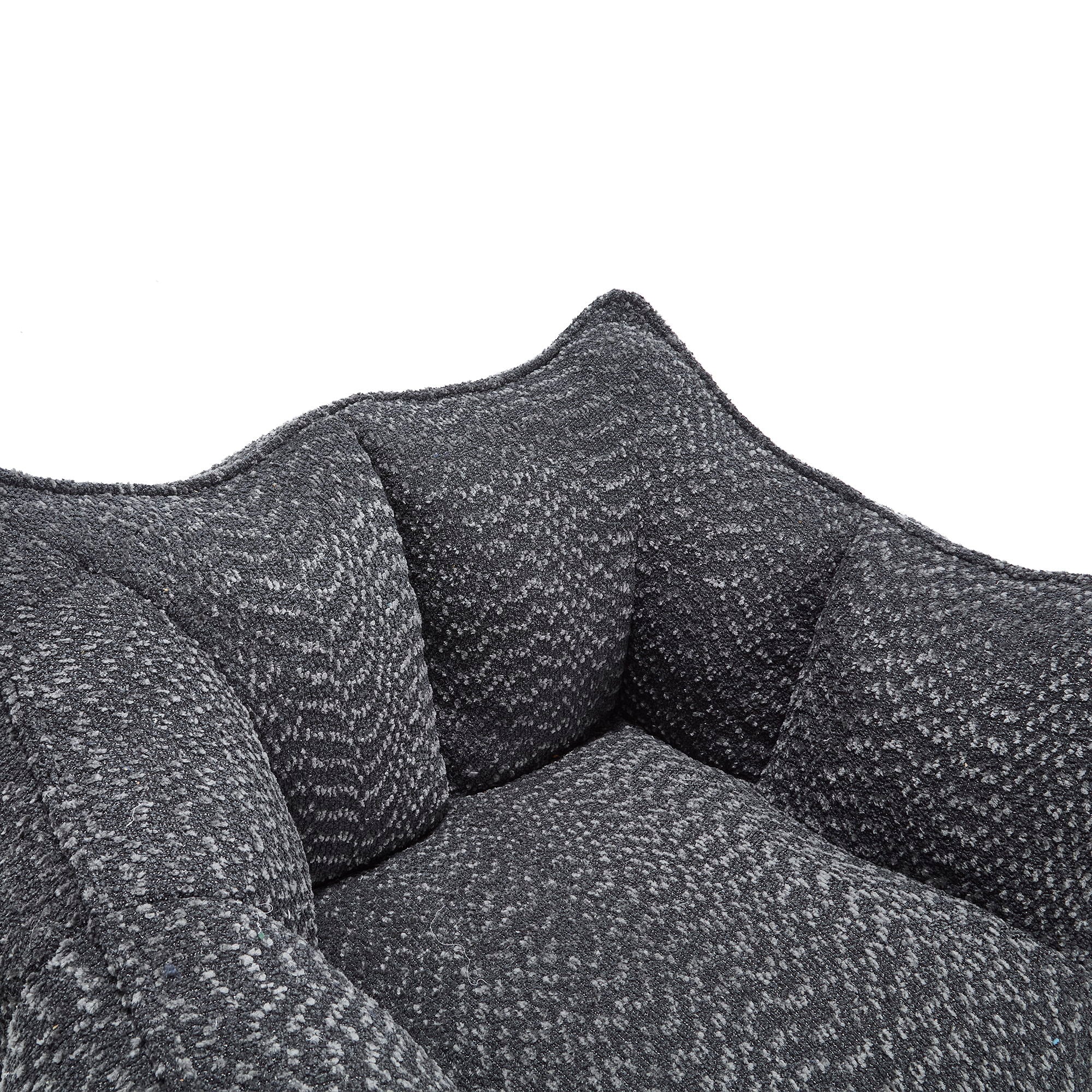 Comfortable Chenille Sofa Chairs With Highly Resilient Foam For Living Rooms And Bedrooms