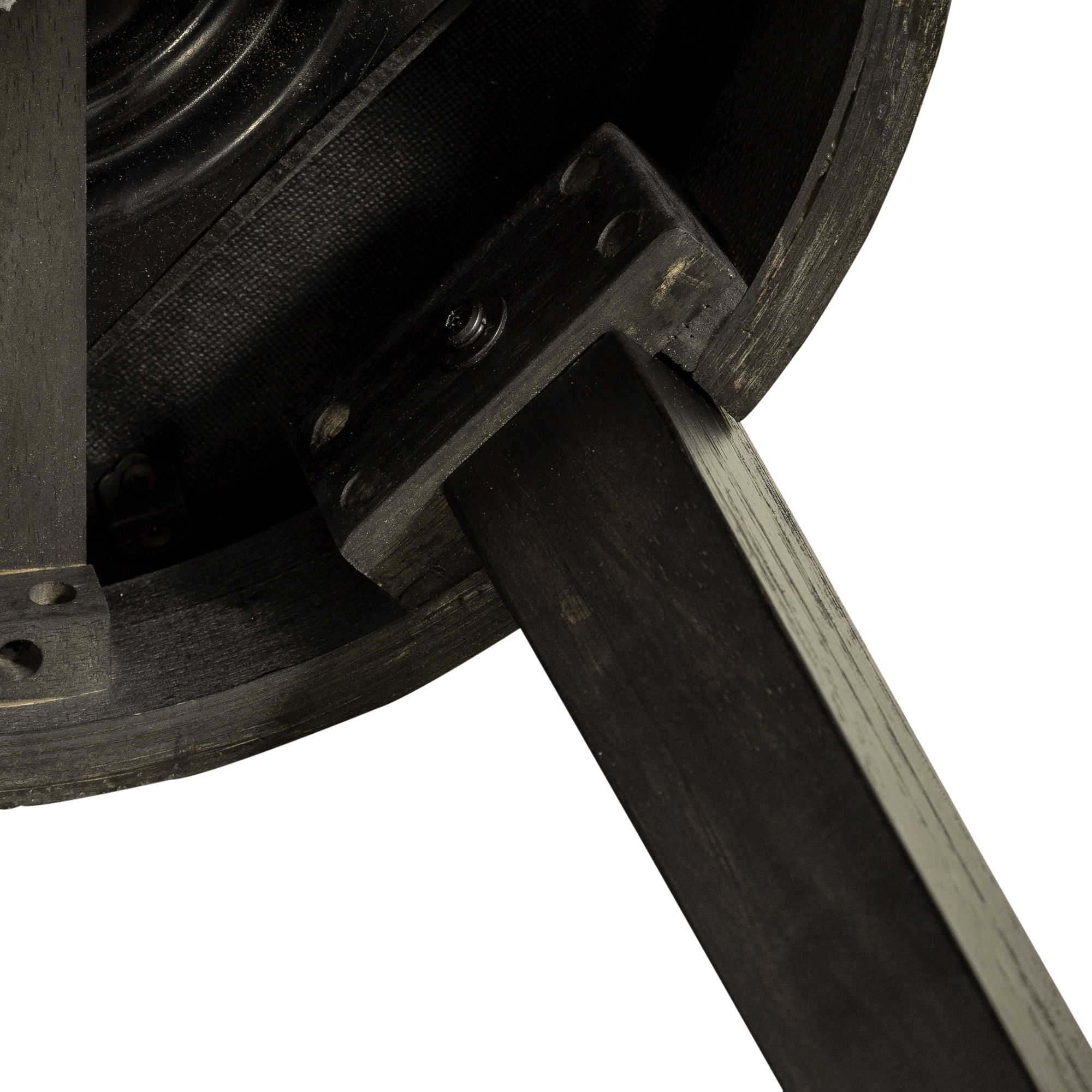 Mill Creek - Console Swivel Stool - Dark Brown