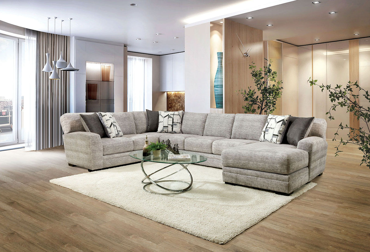 Furniture of America Walthamstow - Sectional | Meri Furniture