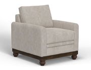 International Furniture Direct Pueblo Gray - Armchair | Meri Furniture