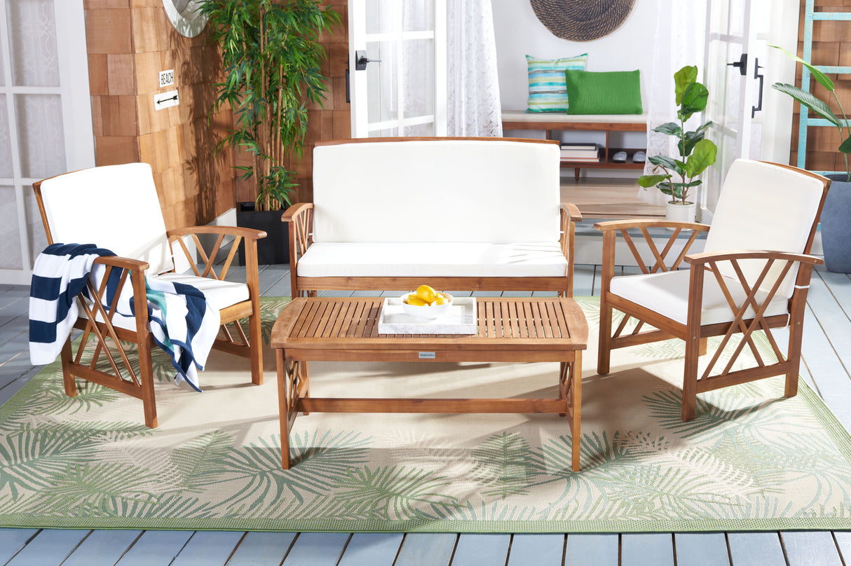 FONTANA 4PC OUTDOOR SET/NATURAL/BEIGE