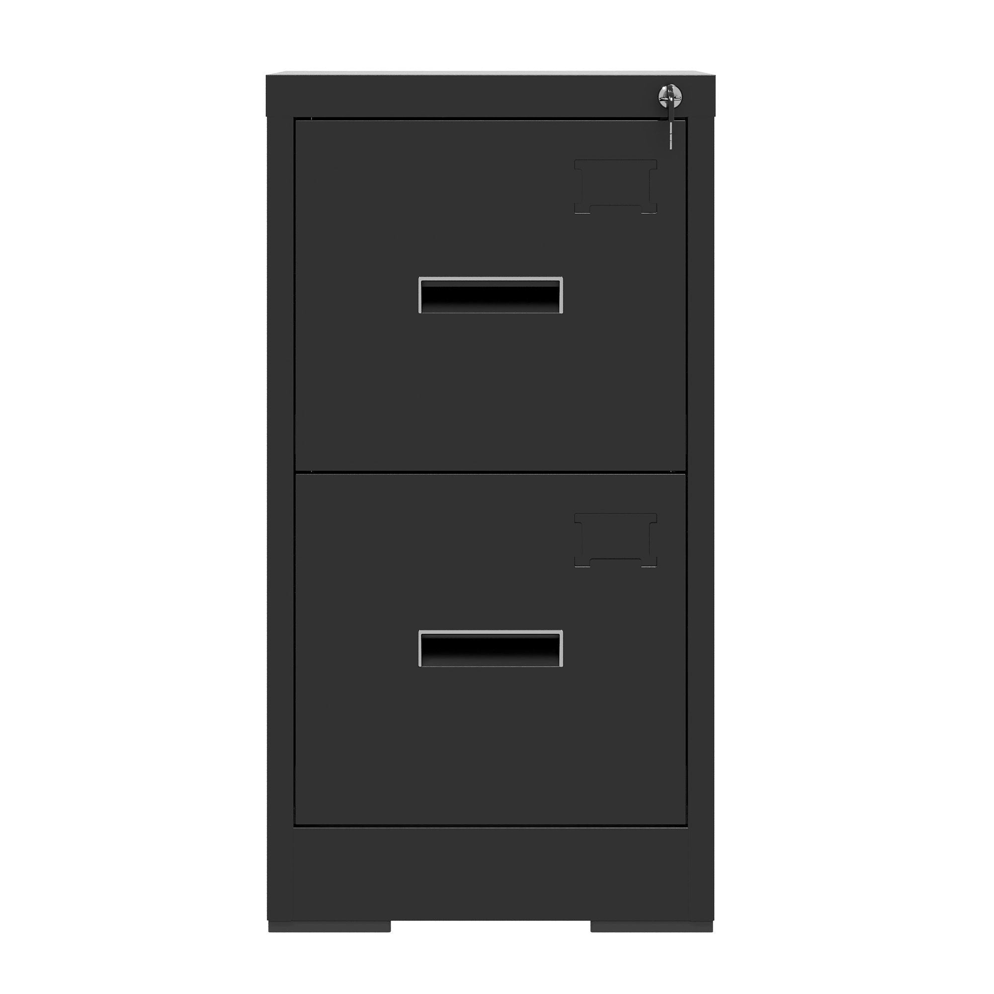 Modern Drawer Metal Vertical File Cabinet With Lock And Card Slot For Office