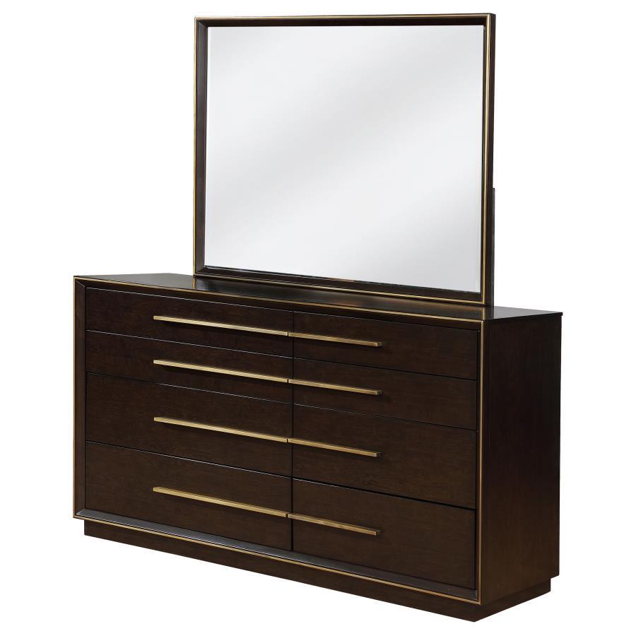 Coaster Fine Furniture Durango - 8-Drawer Dresser With Mirror | Meri Furniture