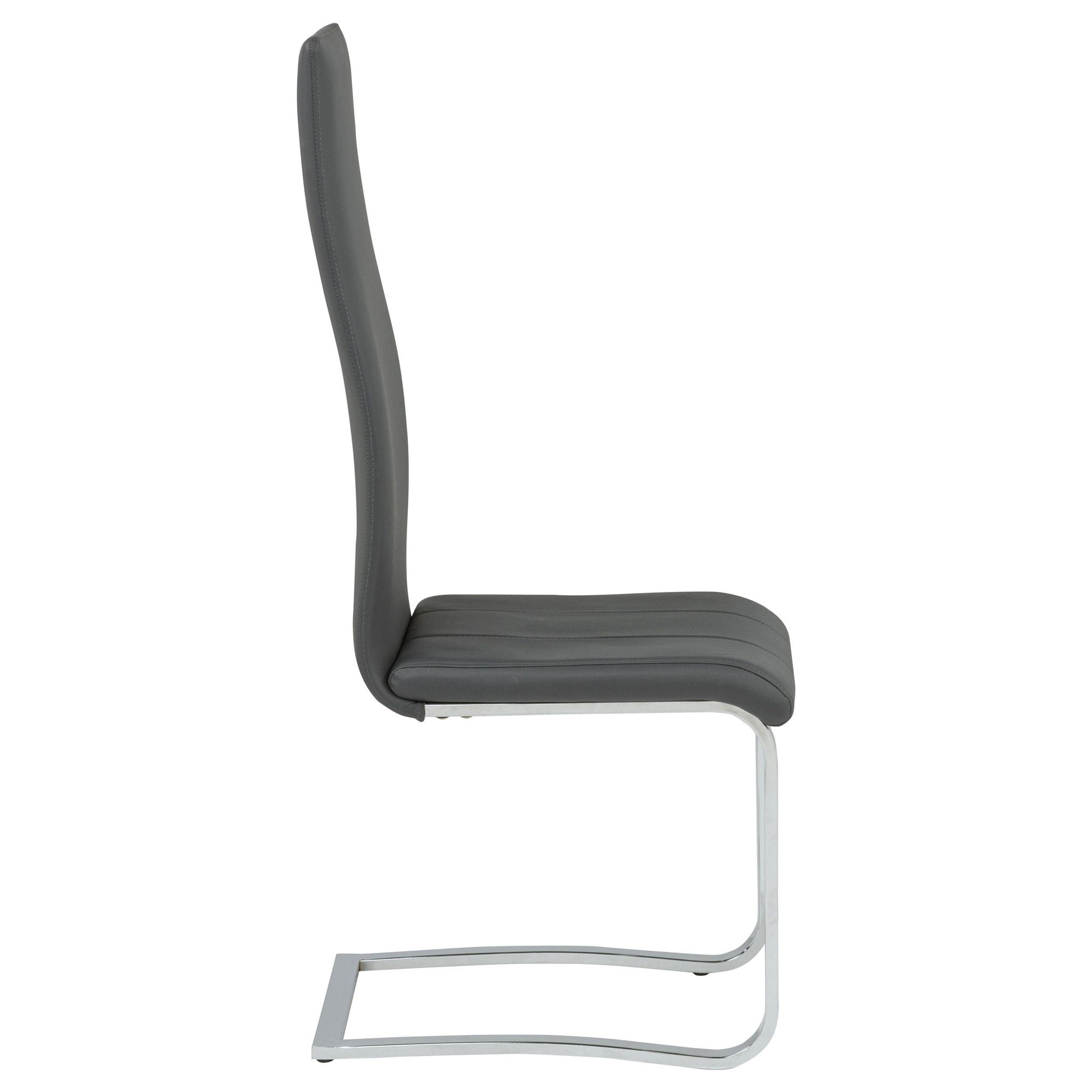 Montclair Upholstered Dining Side Chair Grey (Set of 4)