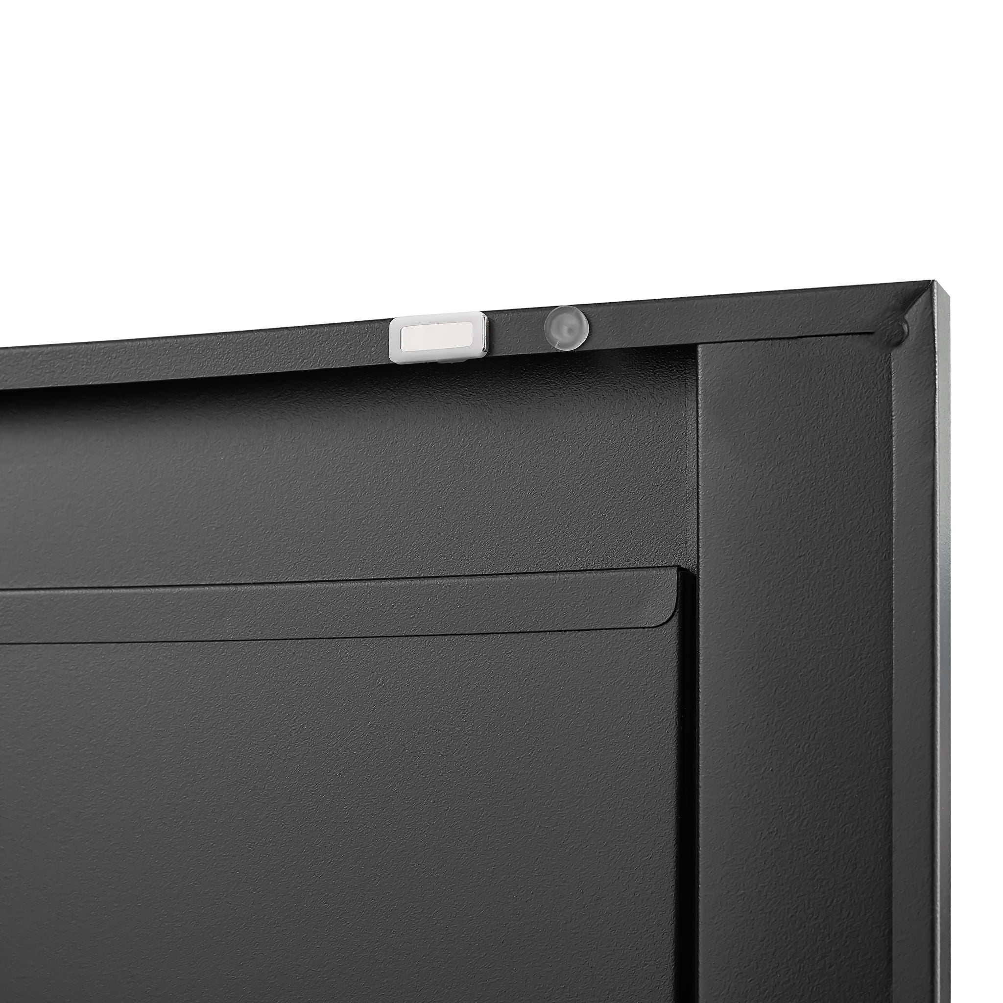 Adjustable 2 Door Storage Cabinet With Adjustable Shelves