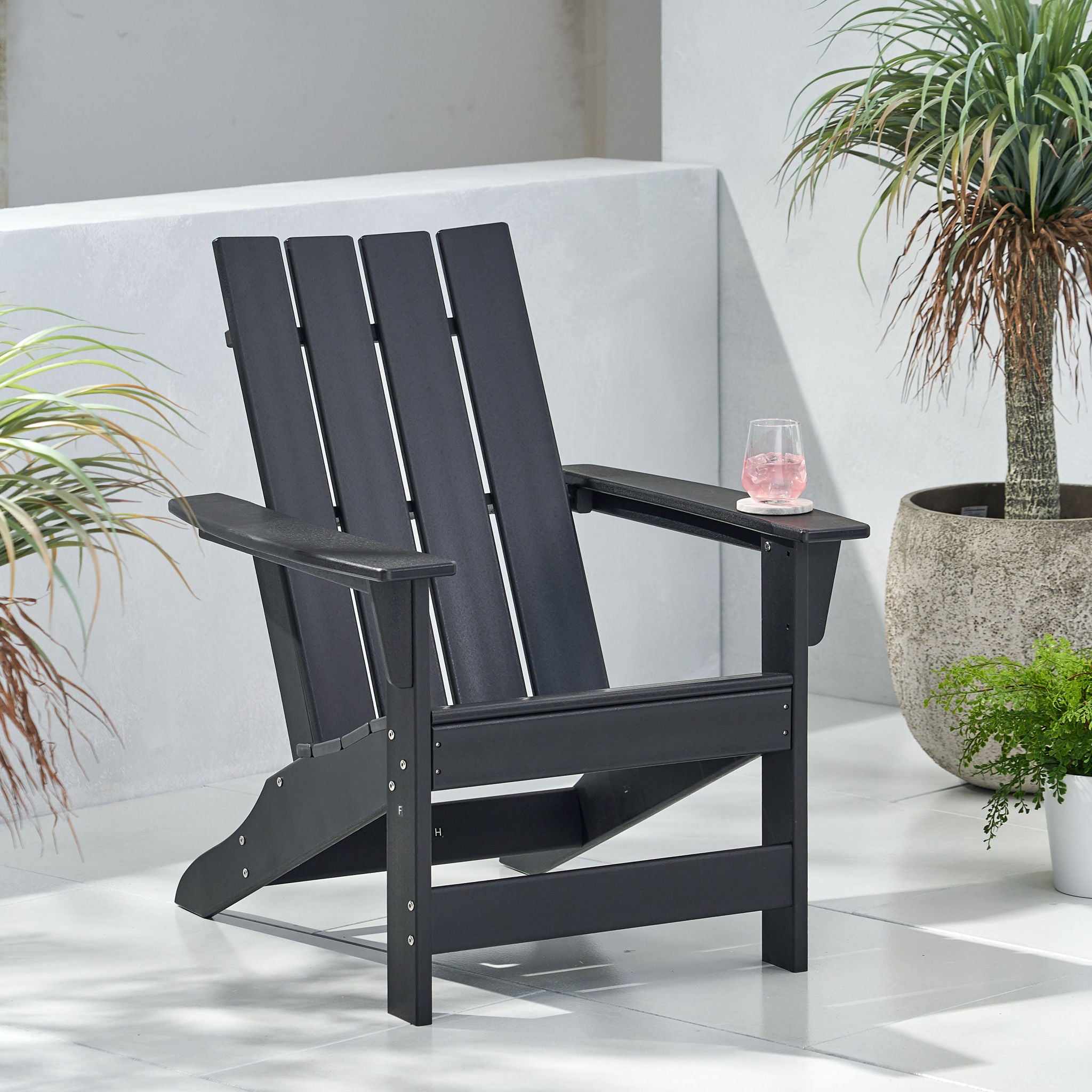 Enigmara - Outdoor High Density Resin Adirondack Chair