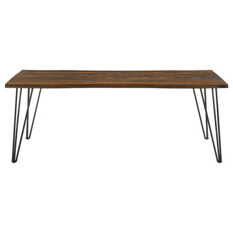 Coaster Fine Furniture Neve - Live Edge Dining Table - Gray Sheesham | Meri Furniture