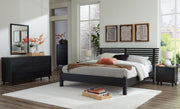Signature Design by Ashley® Danziar - Slat Panel Bed With Low Footboard Set | Meri Furniture