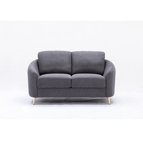 Yuina - Loveseat - Gray Linen