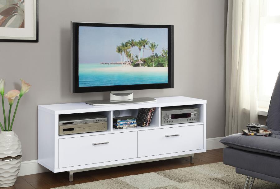 Coaster Fine Furniture Casey - 2-Drawer Engineered Wood 60" TV Stand | Meri Furniture