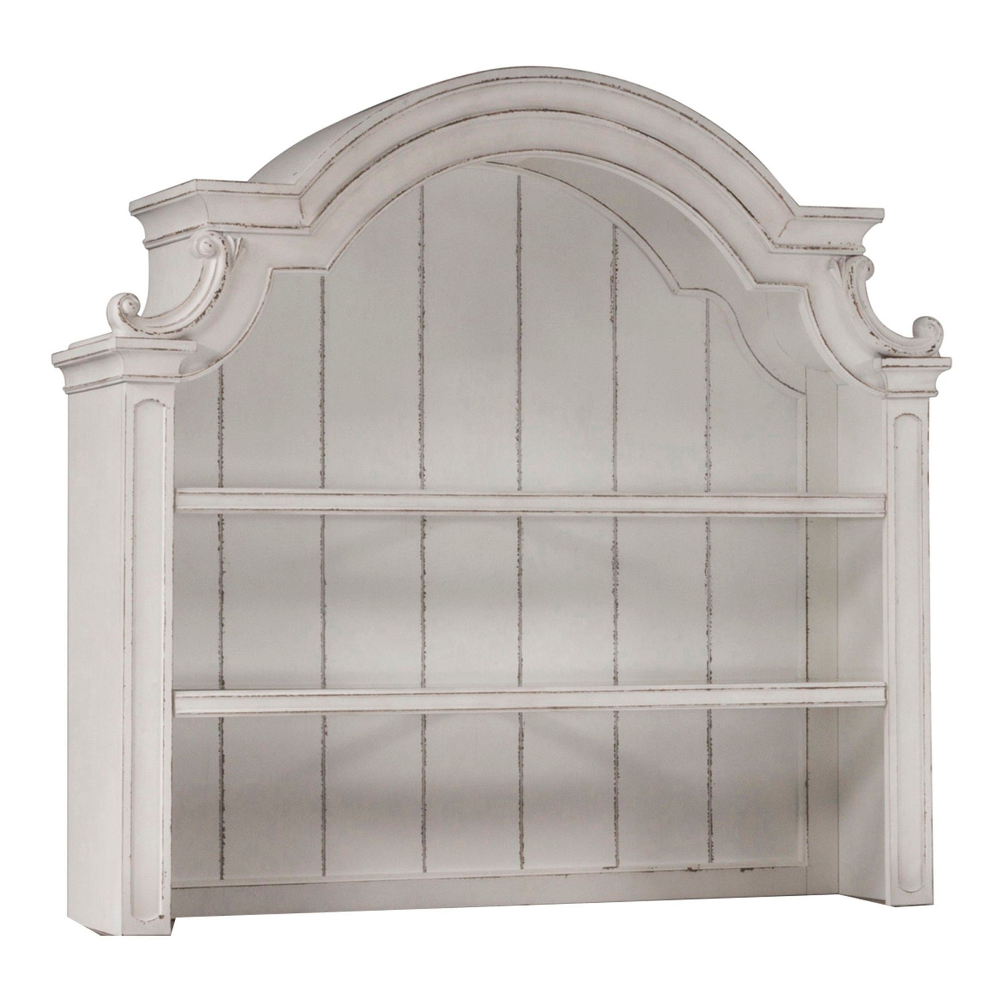 Liberty Furniture Magnolia Manor - Hutch - Aged White | Meri Furniture