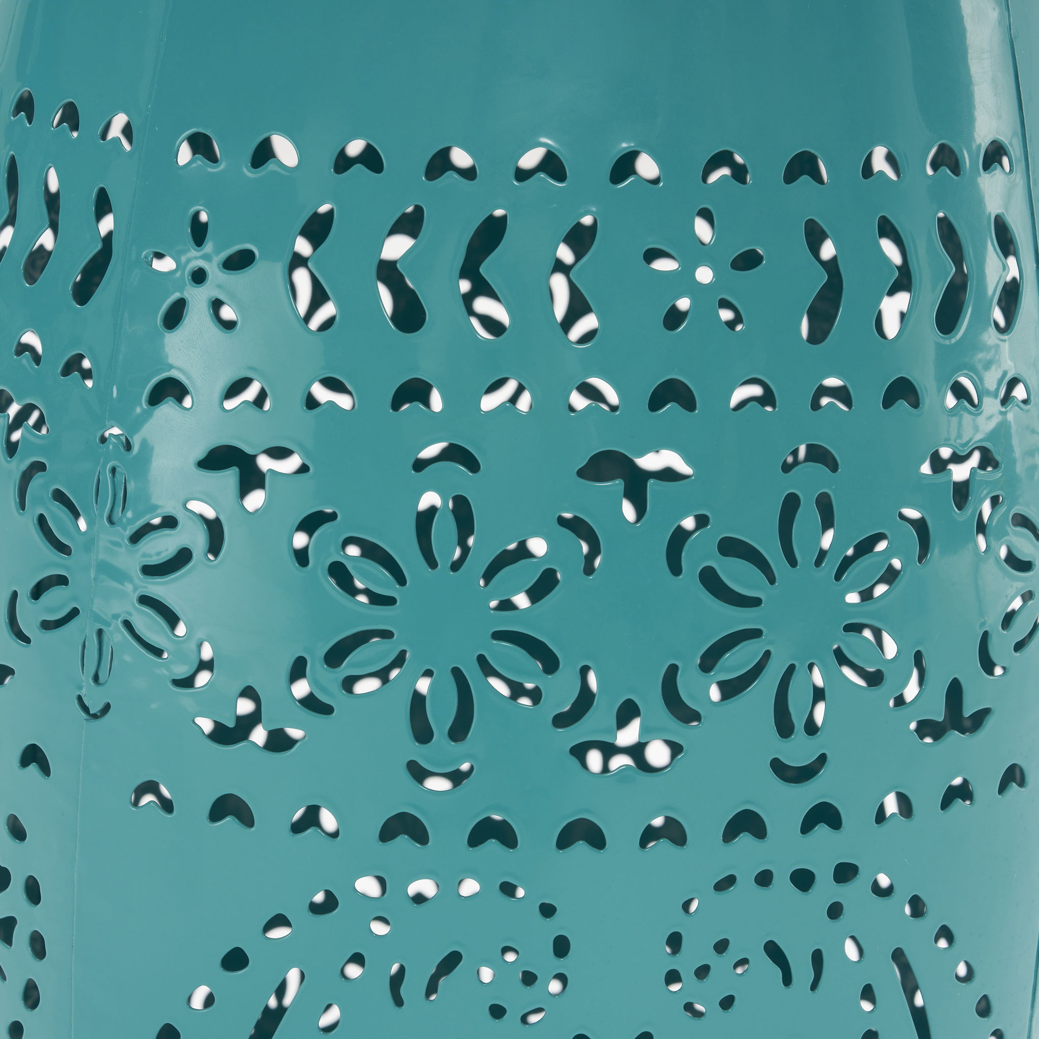 Ruby - Boho Mosaic Side Table With Ceramic Tile Top