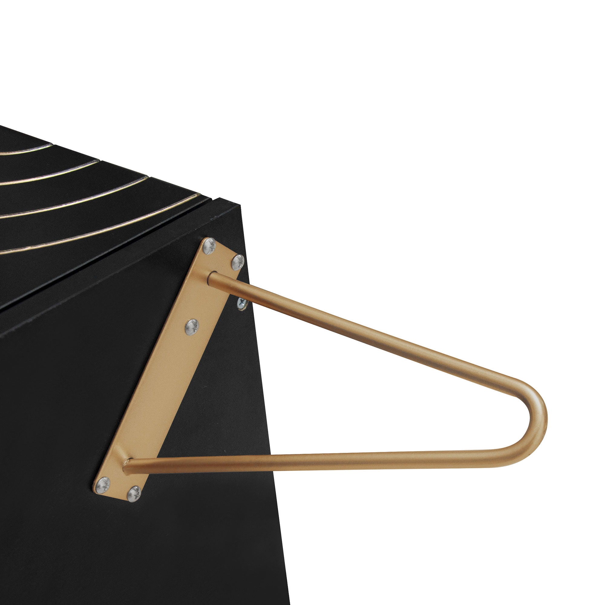 Modern 6 Drawer Dresser, Modern Dresser With Metal Handles, Storage Chest Of Drawer, Wide Dresser Drawer Organizers With Carving Design For Bedroom, Living Room, Hallway - Black