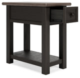 Ashley Furniture Tyler - Black / Gray - Chair Side End Table | Meri Furniture