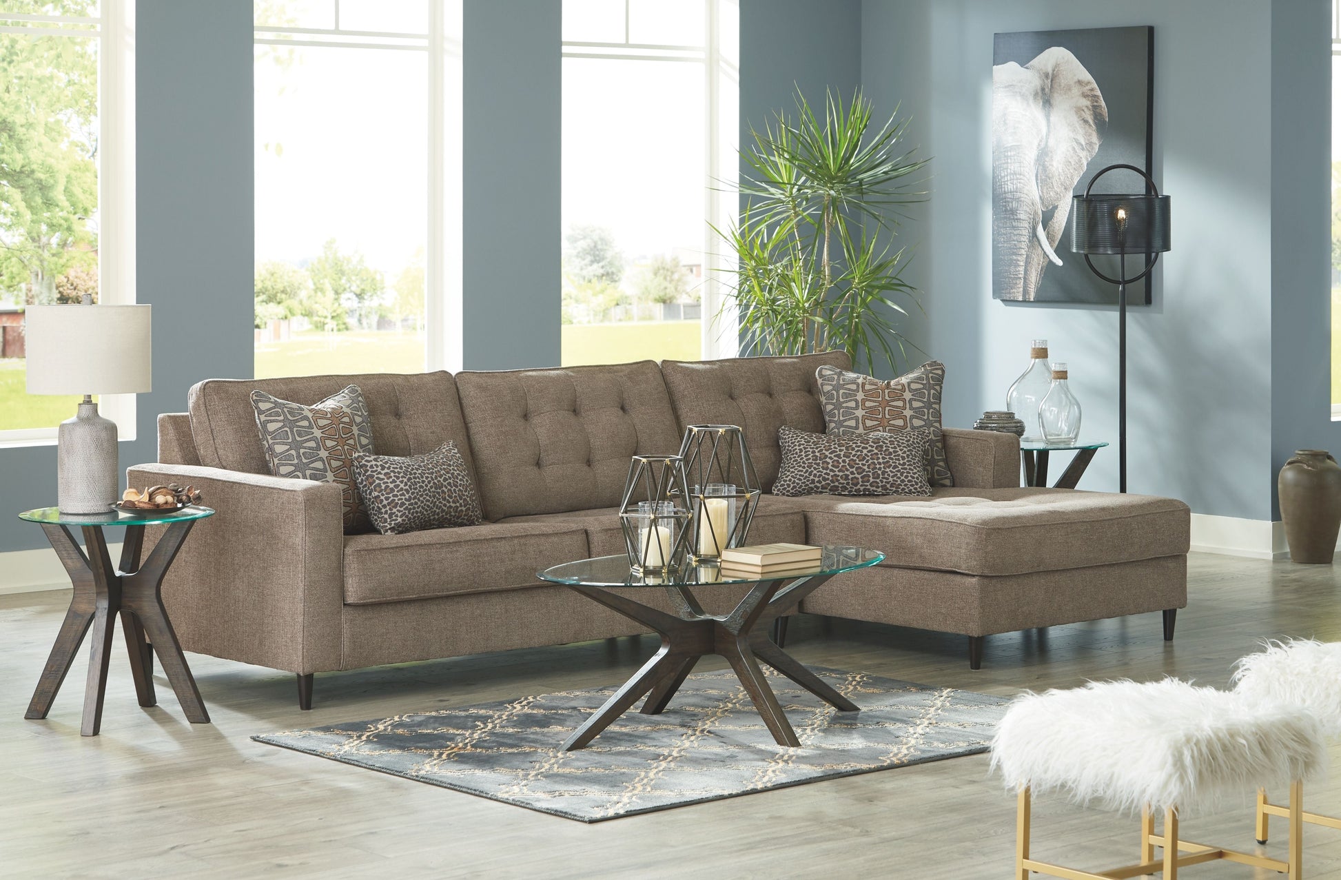 Signature Design by Ashley® Flintshire - Sectional | Meri Furniture