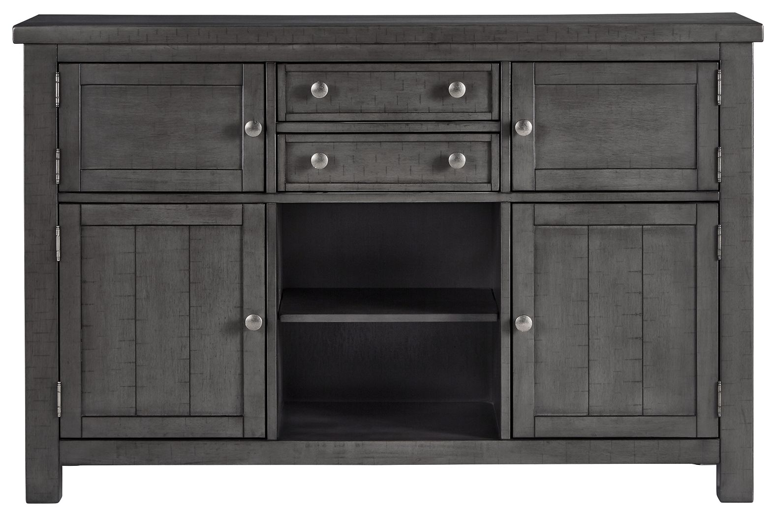 Signature Design by Ashley® Myshanna - Gray - Dining Room Server | Meri Furniture