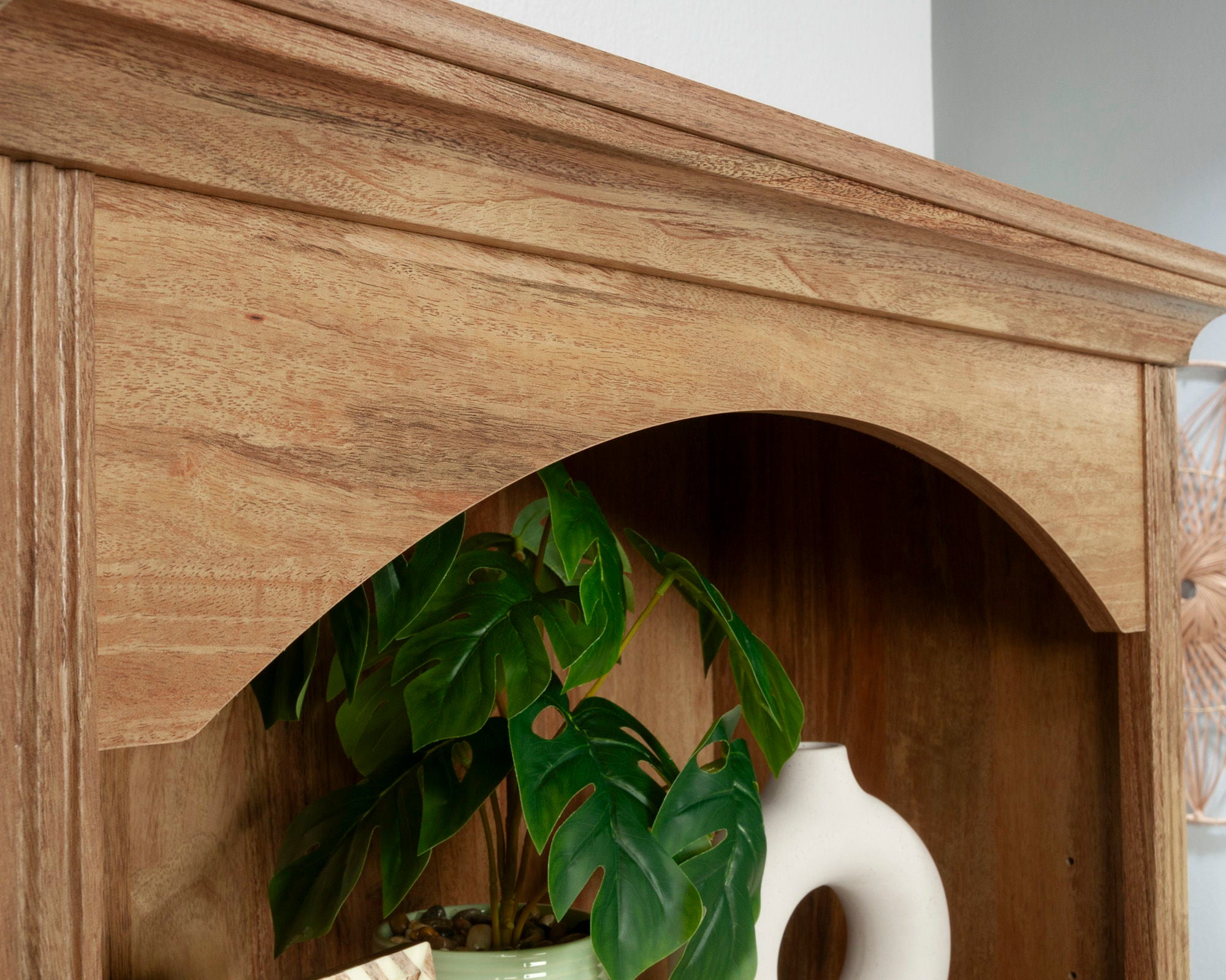 5-Shelf Bookcase in Sindoori Mango