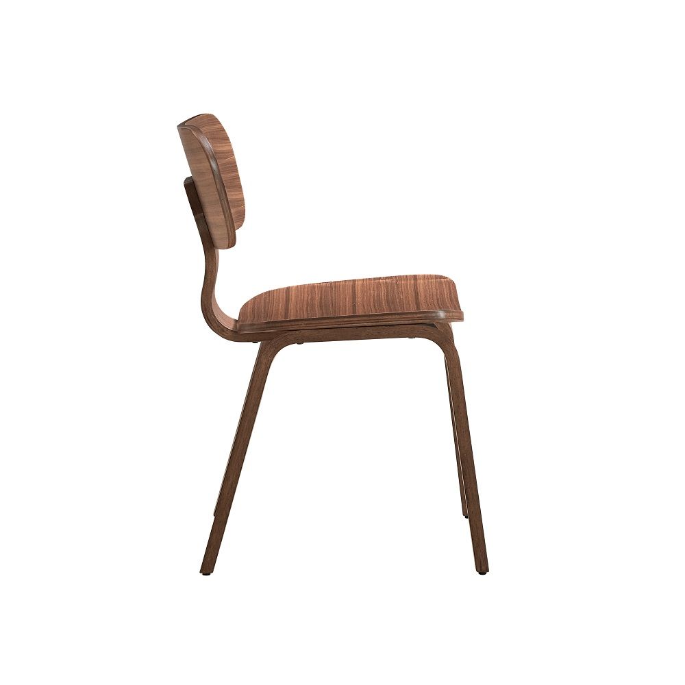 ACME Fixed Table Top Bent Wood Legs Design Natural Finish Style Wooden Legss | Meri Furniture