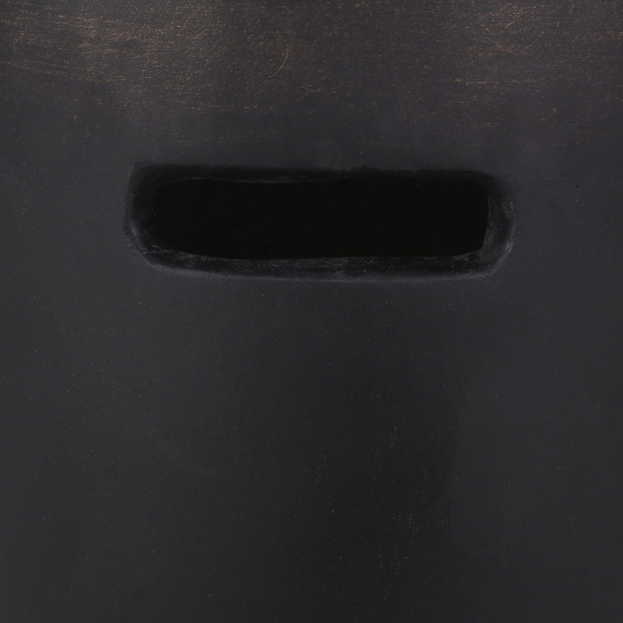 Outdoor End Table With Cutout Handle - Copper