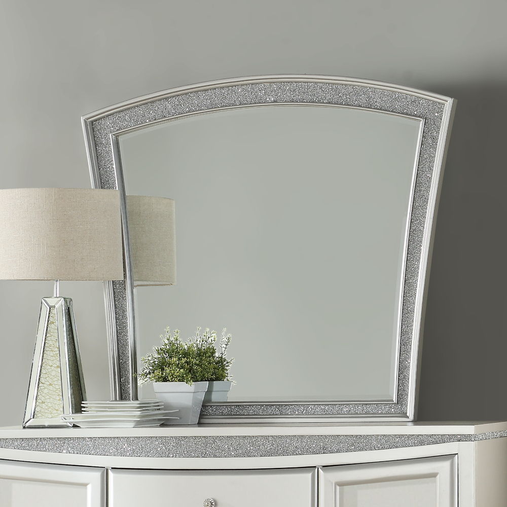 ACME Maverick - Mirror - Platinum | Meri Furniture