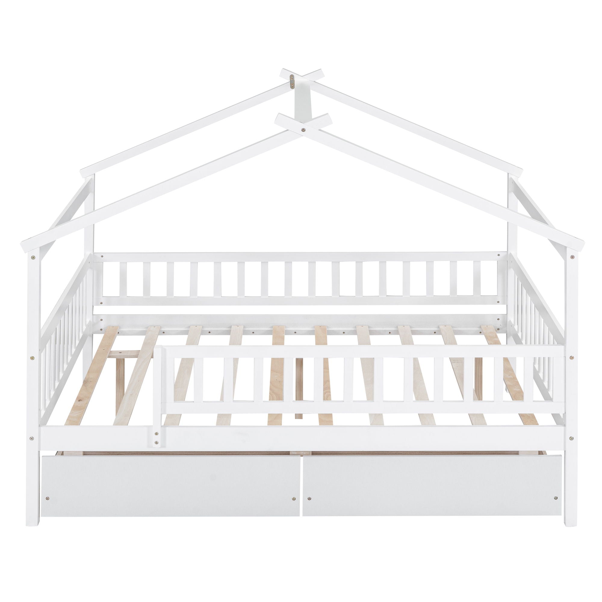 House Bed With 2 Drawers