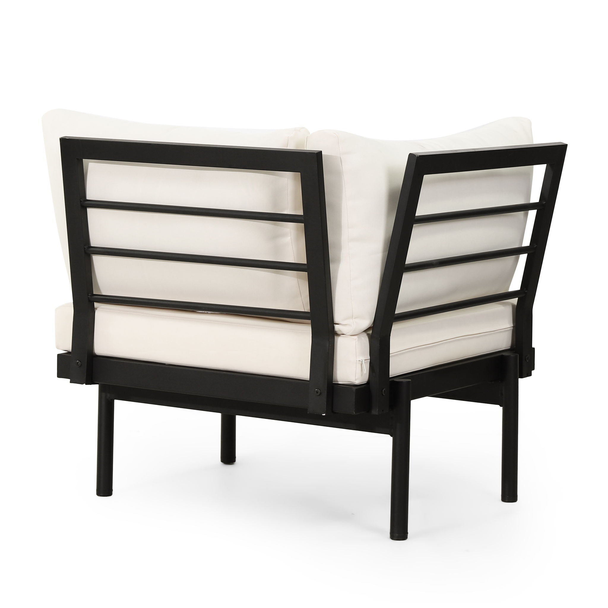 Theo - Sofa Corner, Coffee Table - Cream