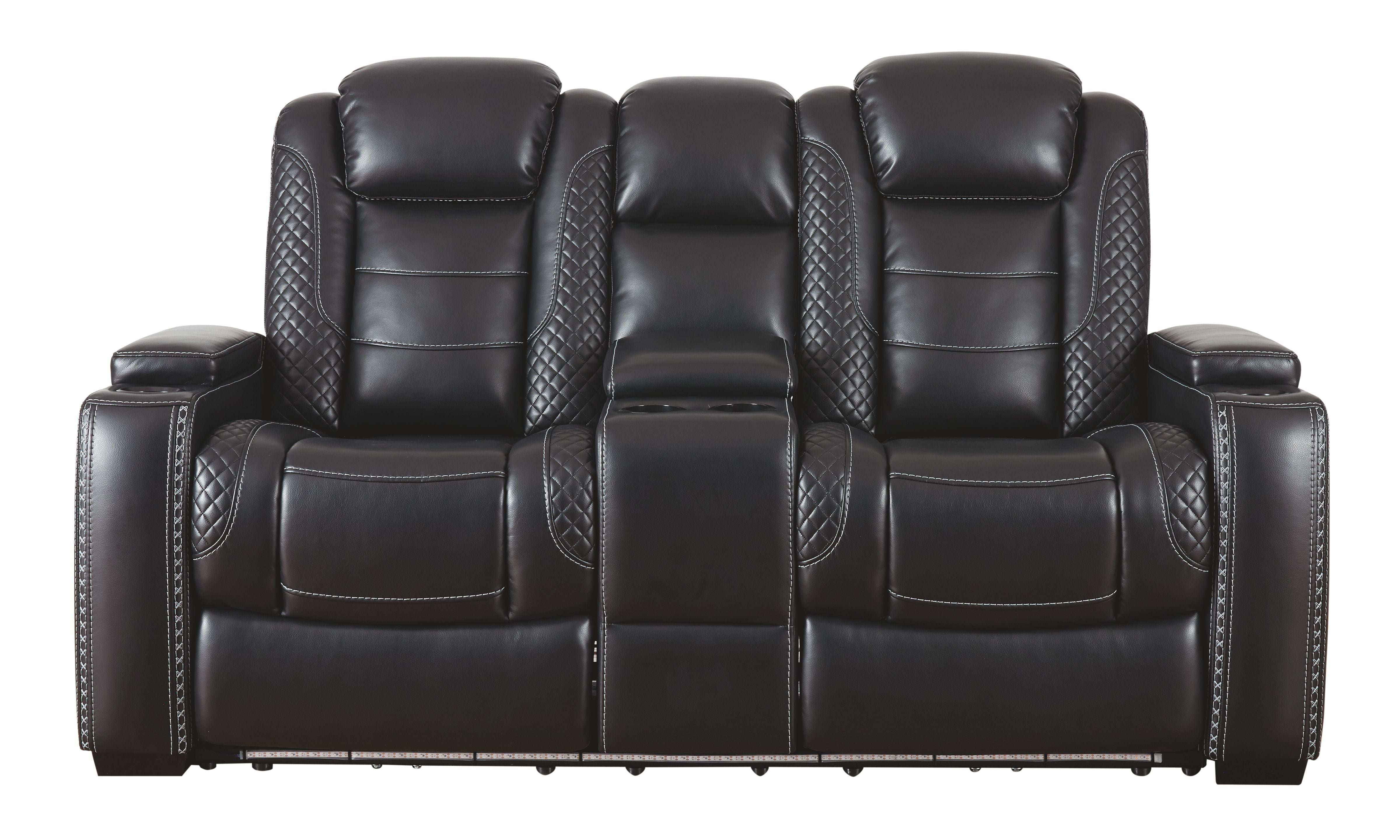 Signature Design by Ashley® Party Time - Power Reclining Loveseat | Meri Furniture