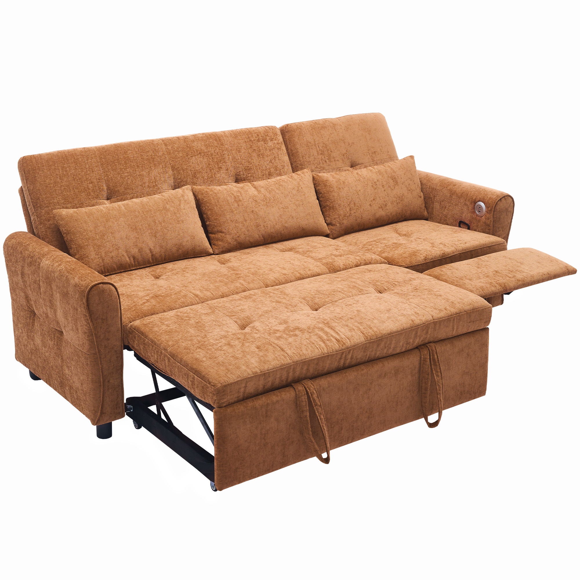 3 Seater Sofa Bed And Reversible Recliner