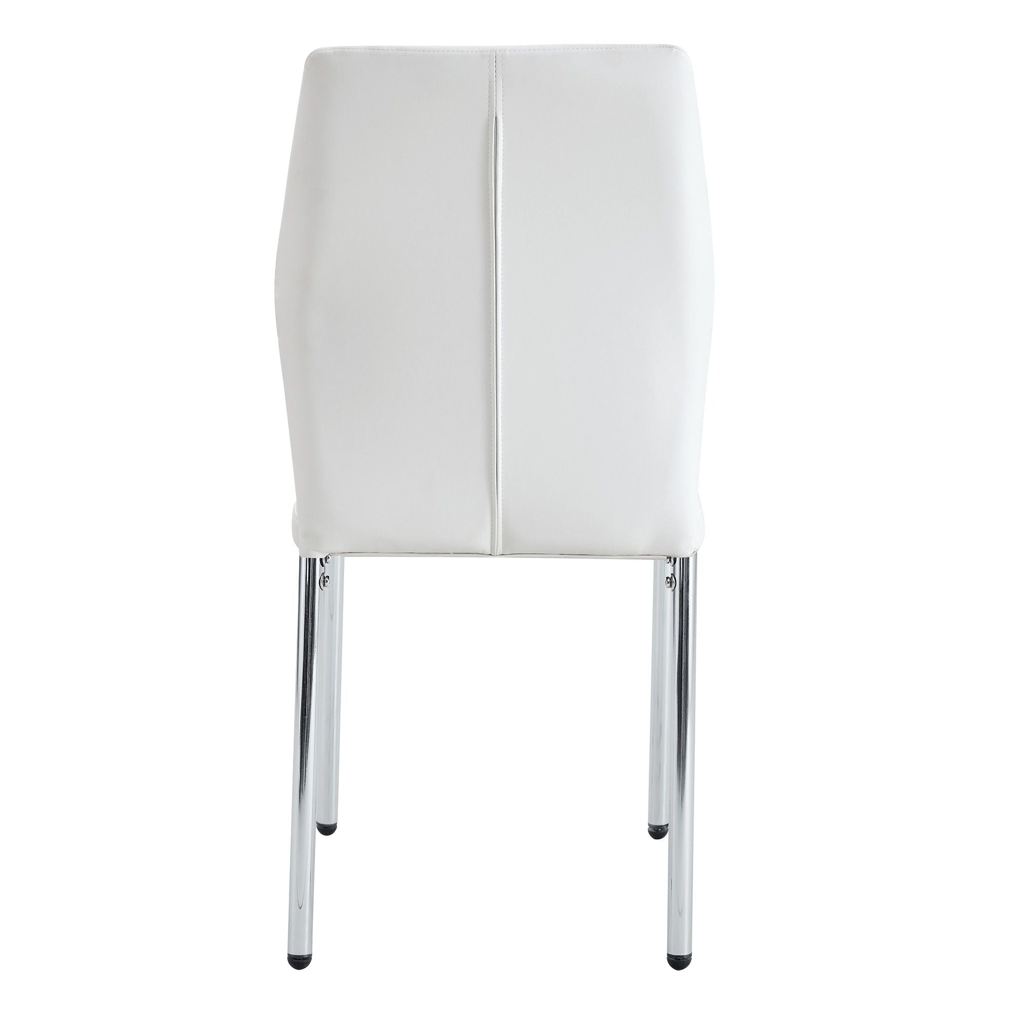 Luxury Simple High Resilience Dining Chair With Metal Legs