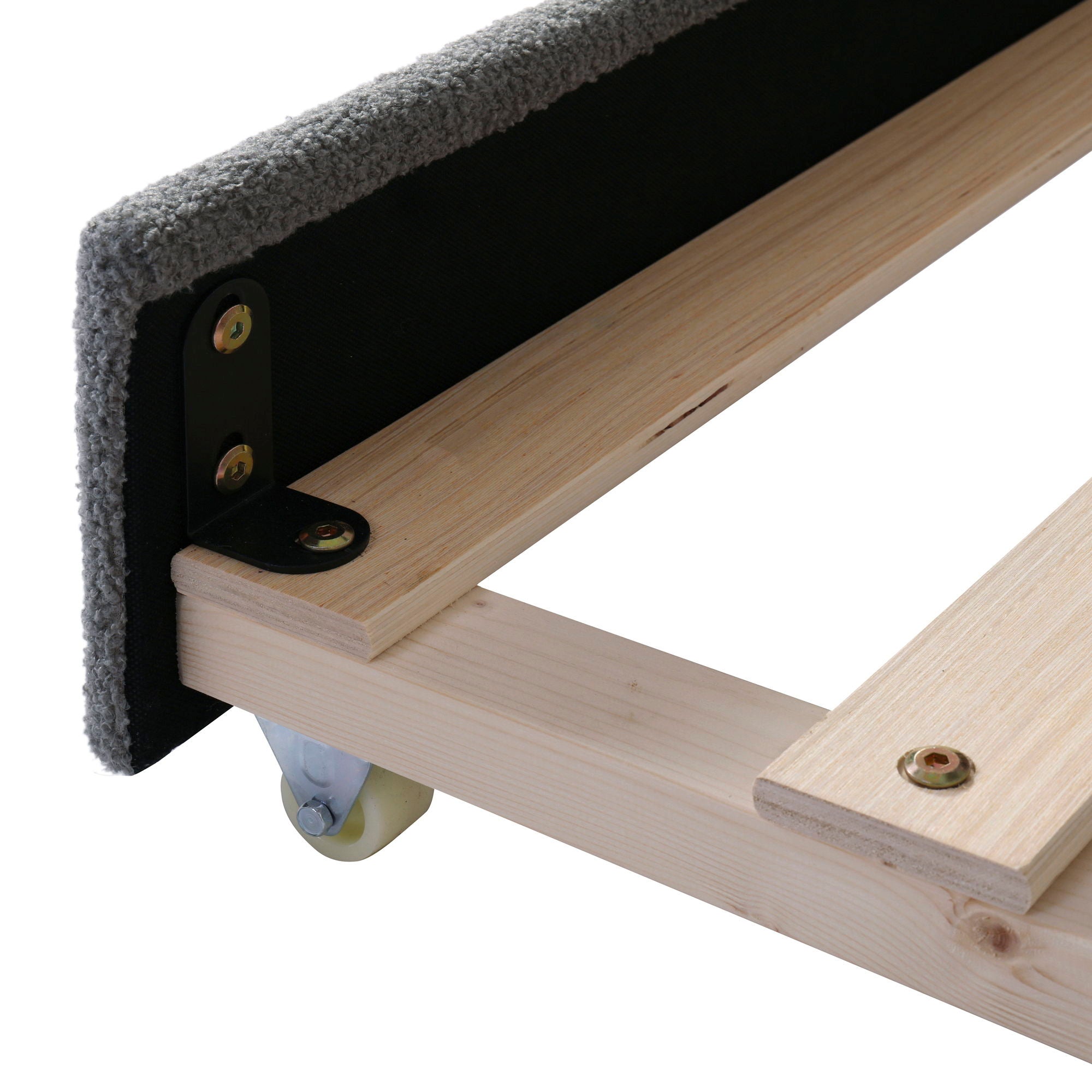 Upholstered Daybed With Storage Armrests, Trundle And Latest Integrated Bluetooth Audio System