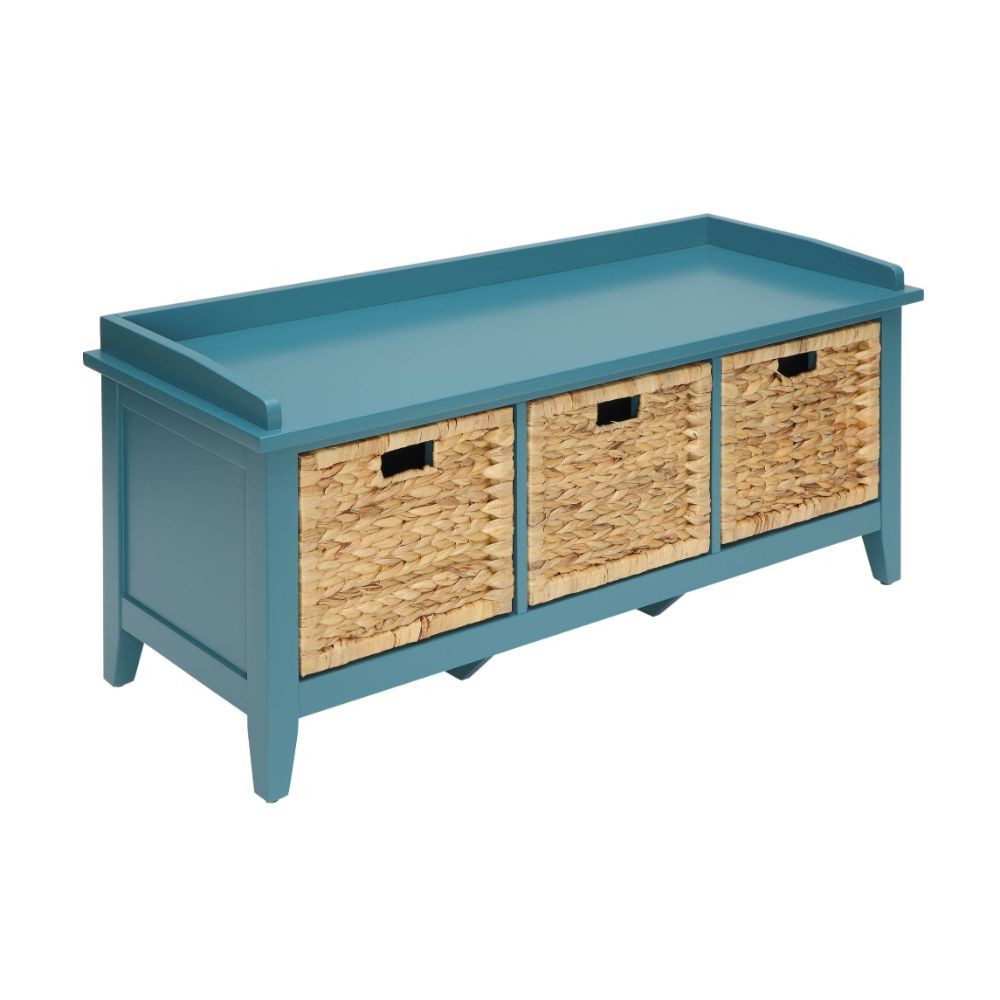 ACME Flavius - Bench w/Storage | Meri Furniture