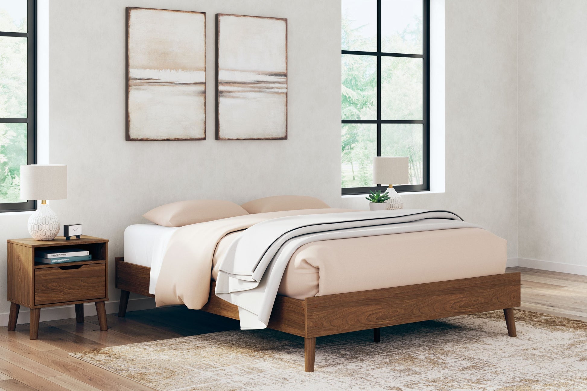 Signature Design by Ashley® Fordmont - Platform Bed | Meri Furniture