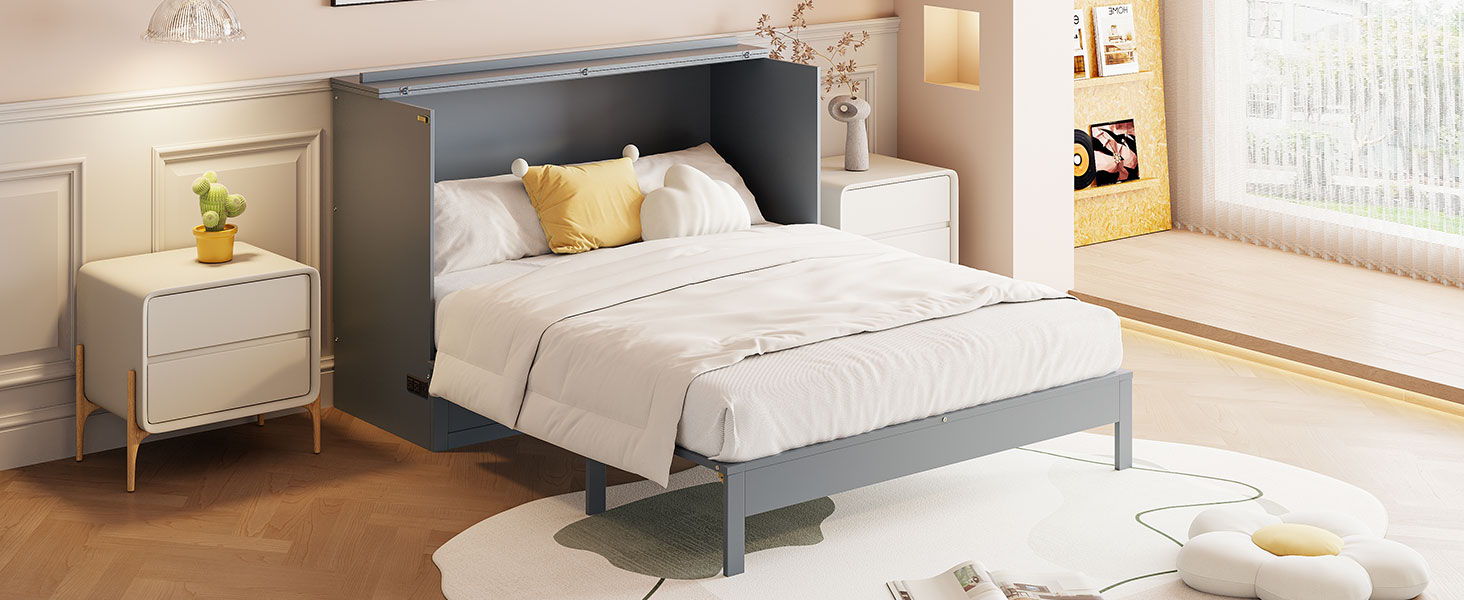 Murphy Bed With Large Drawers