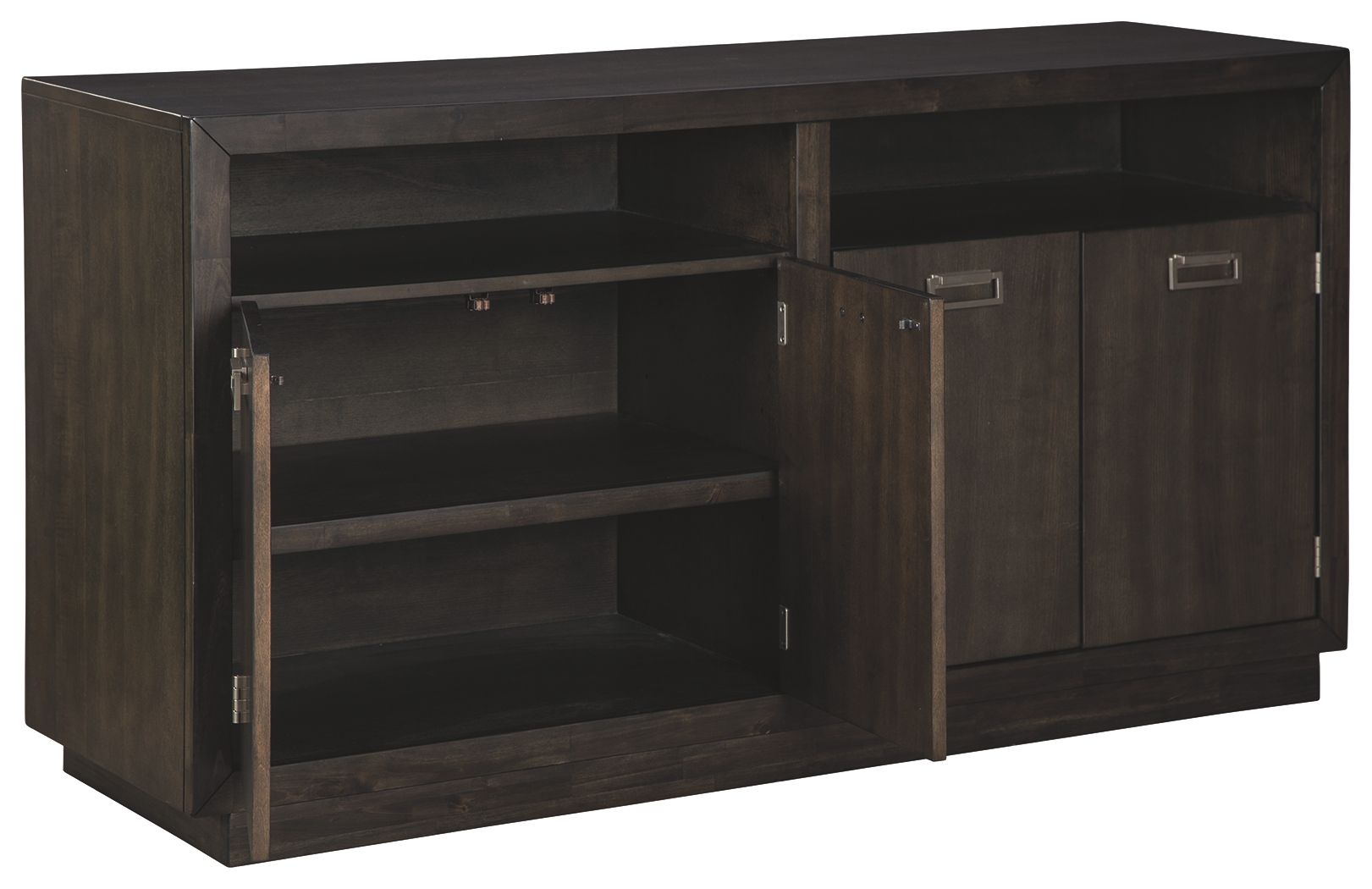 Signature Design by Ashley® Hyndell - Dark Brown - Dining Room Server | Meri Furniture