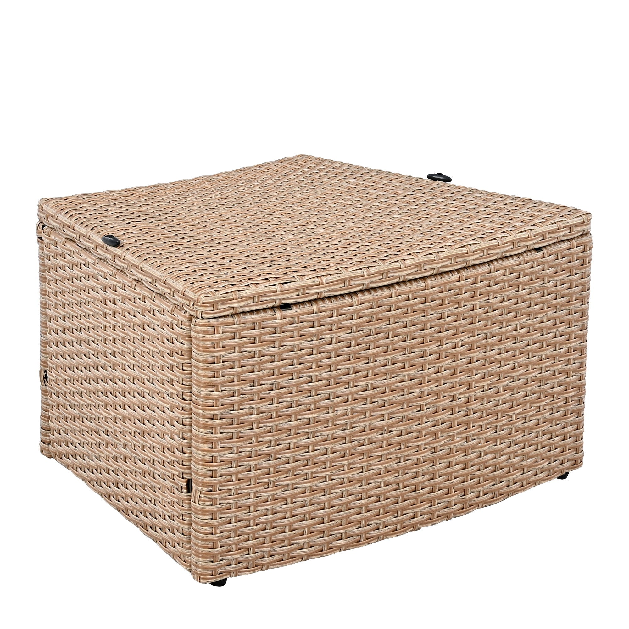 10 Piece Outdoor Sectional Half Round Patio Rattan Sofa Set