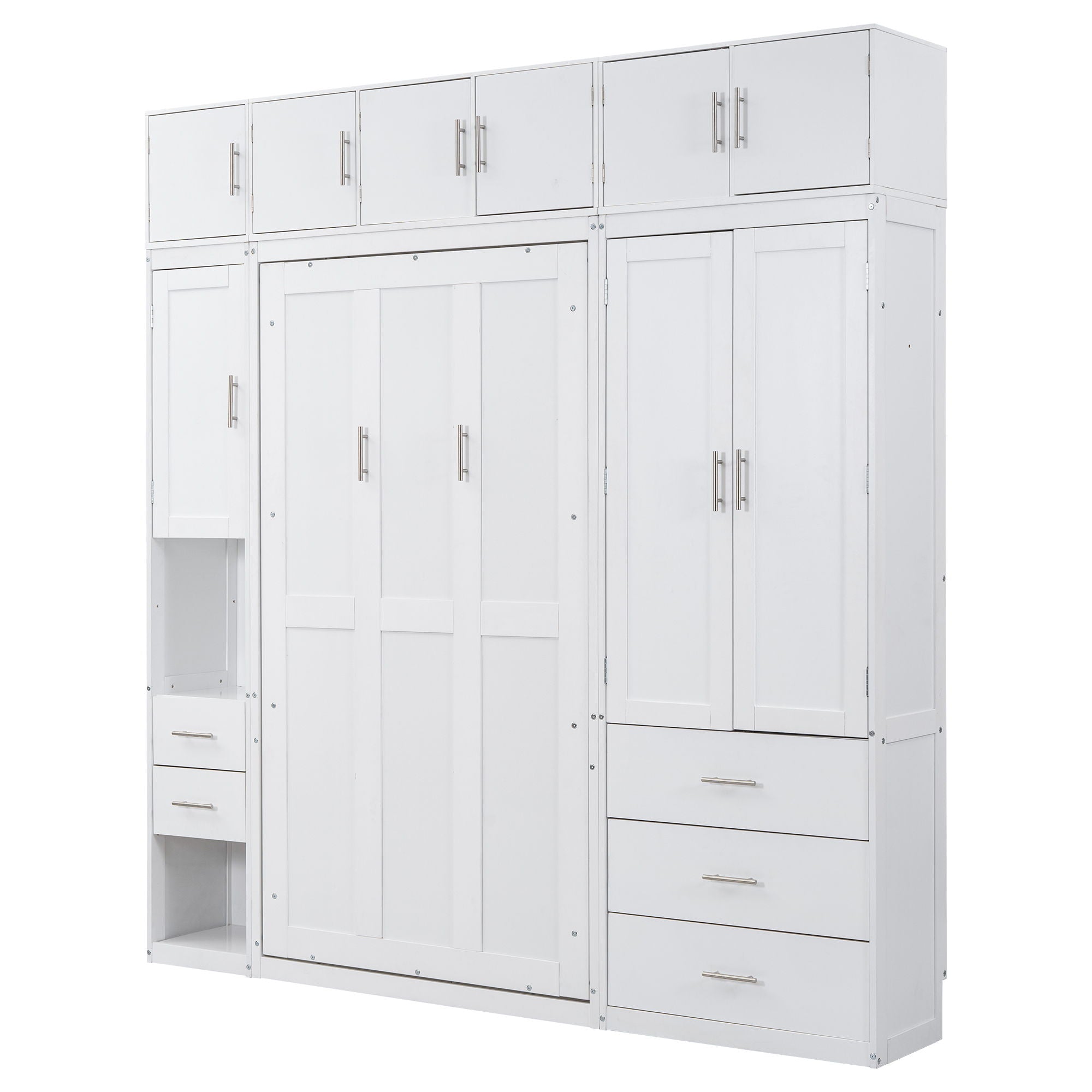 Murphy Bed With Lockers And Wardrobes