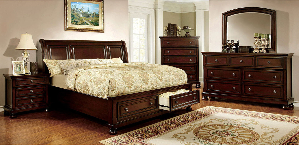 Furniture of America Northville - Mirror - Dark Cherry | Meri Furniture