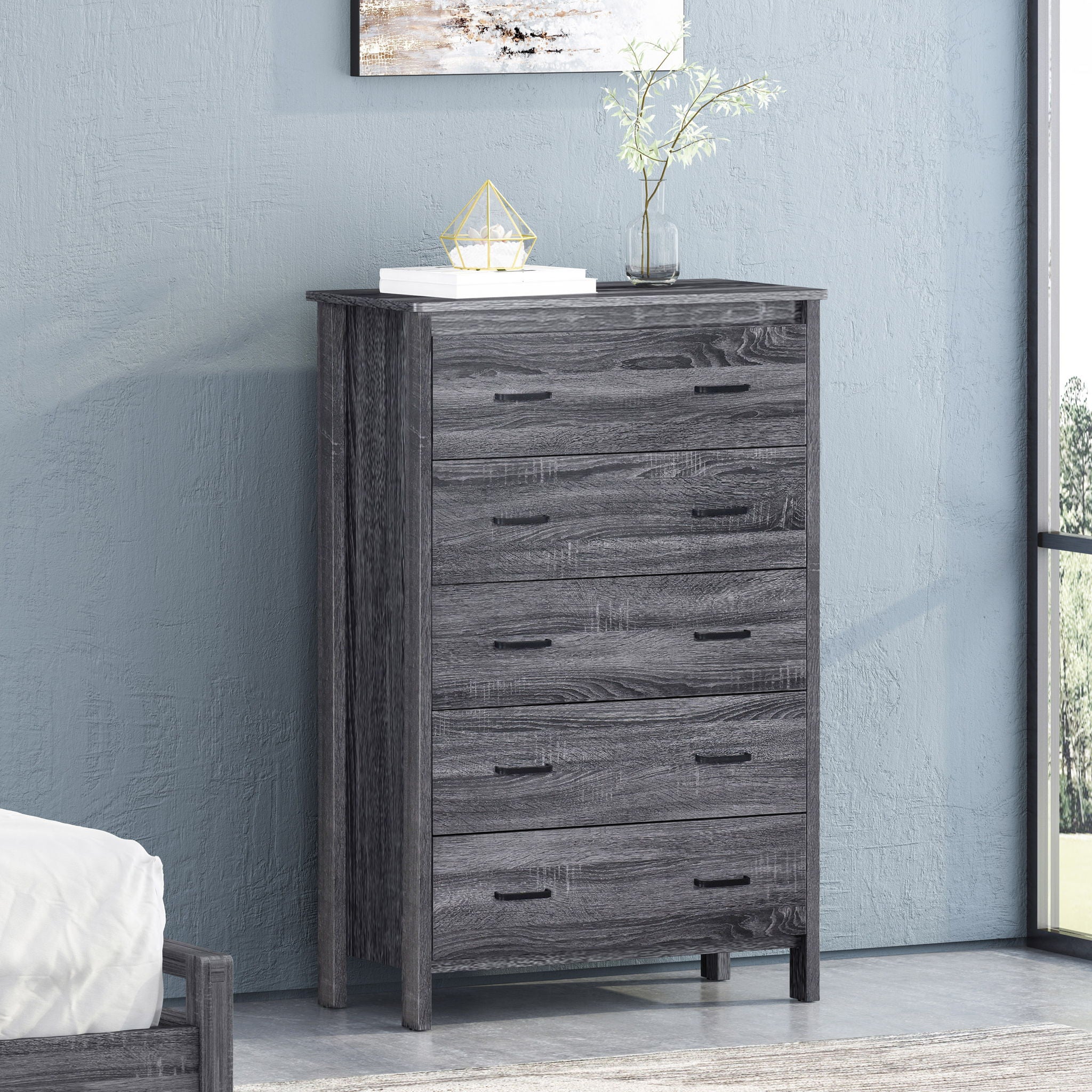 Titeca - Contemporary 5 Drawer Dresser