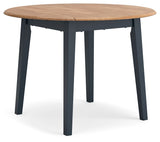 Gesthaven - Round Dining Room Drop Leaf Table